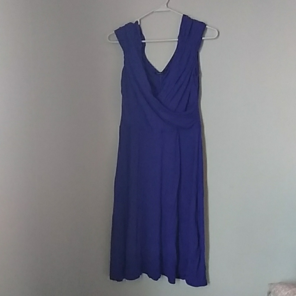 Pattyboutik midi Dress sleeveless M Purple Indigo